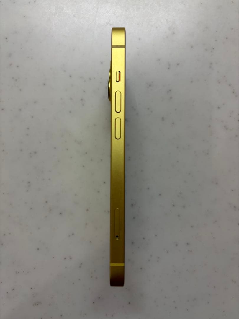 Apple iPhone 14 イエロー 本体　美品　ケース付