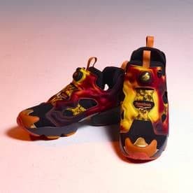 B'z稲葉浩志インスタポンプ フューリー 94 マグマ ブラックオレンジ23.5