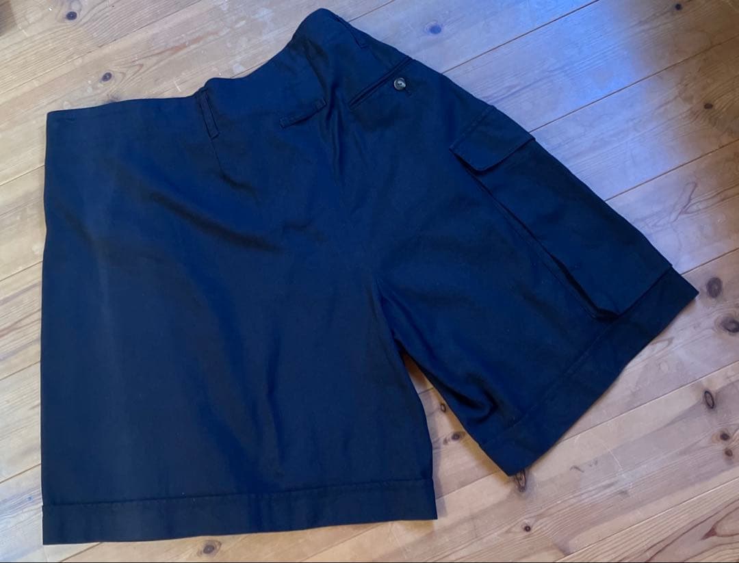 【希少】ジャンポールゴルチエ『90s』膝丈スカートパンツ　ブラック