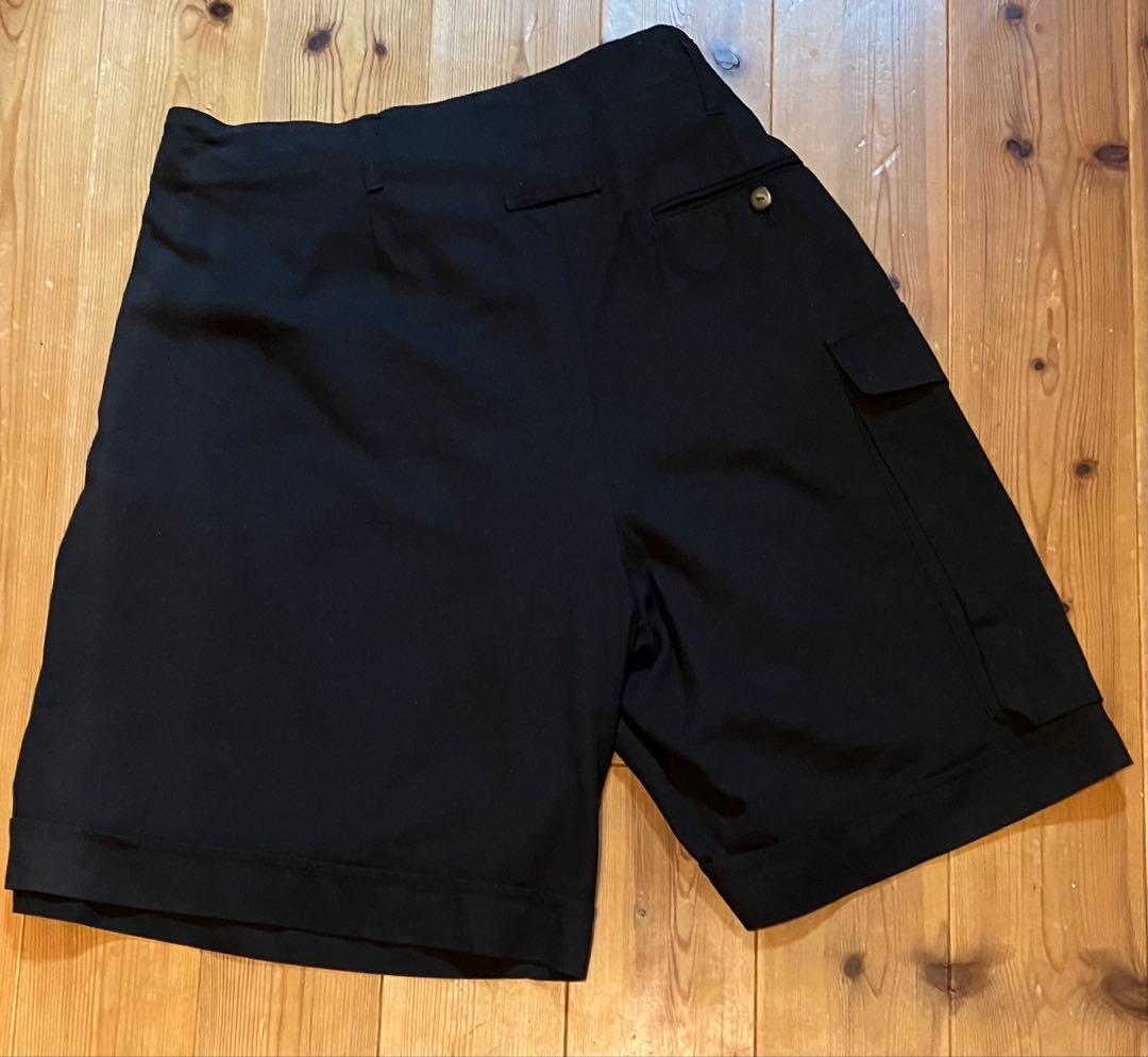 【希少】ジャンポールゴルチエ『90s』膝丈スカートパンツ　ブラック