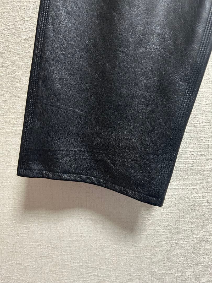 ゴートレザー ペインターパンツ