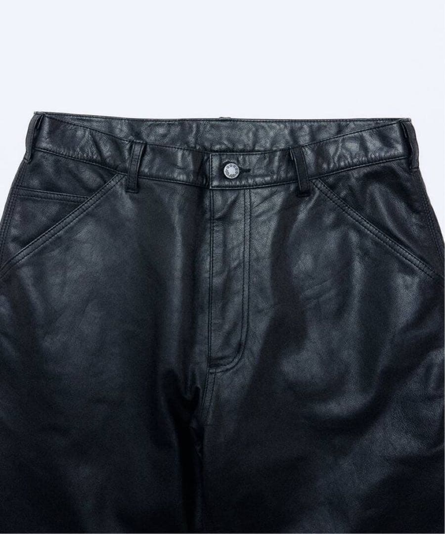 ゴートレザー ペインターパンツ