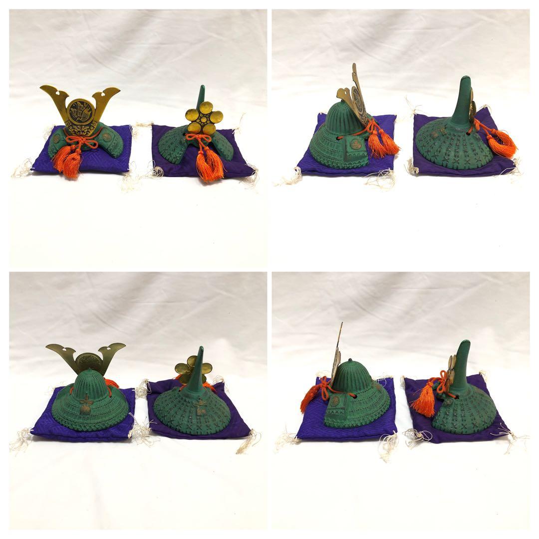 c*l様 出世兜 美術鋳物 14種 まとめ売り コレクション ミニチュア 伝統工