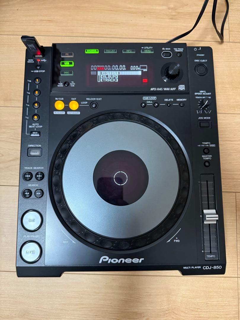 Pioneer CDJ-850-K 動作確認済み