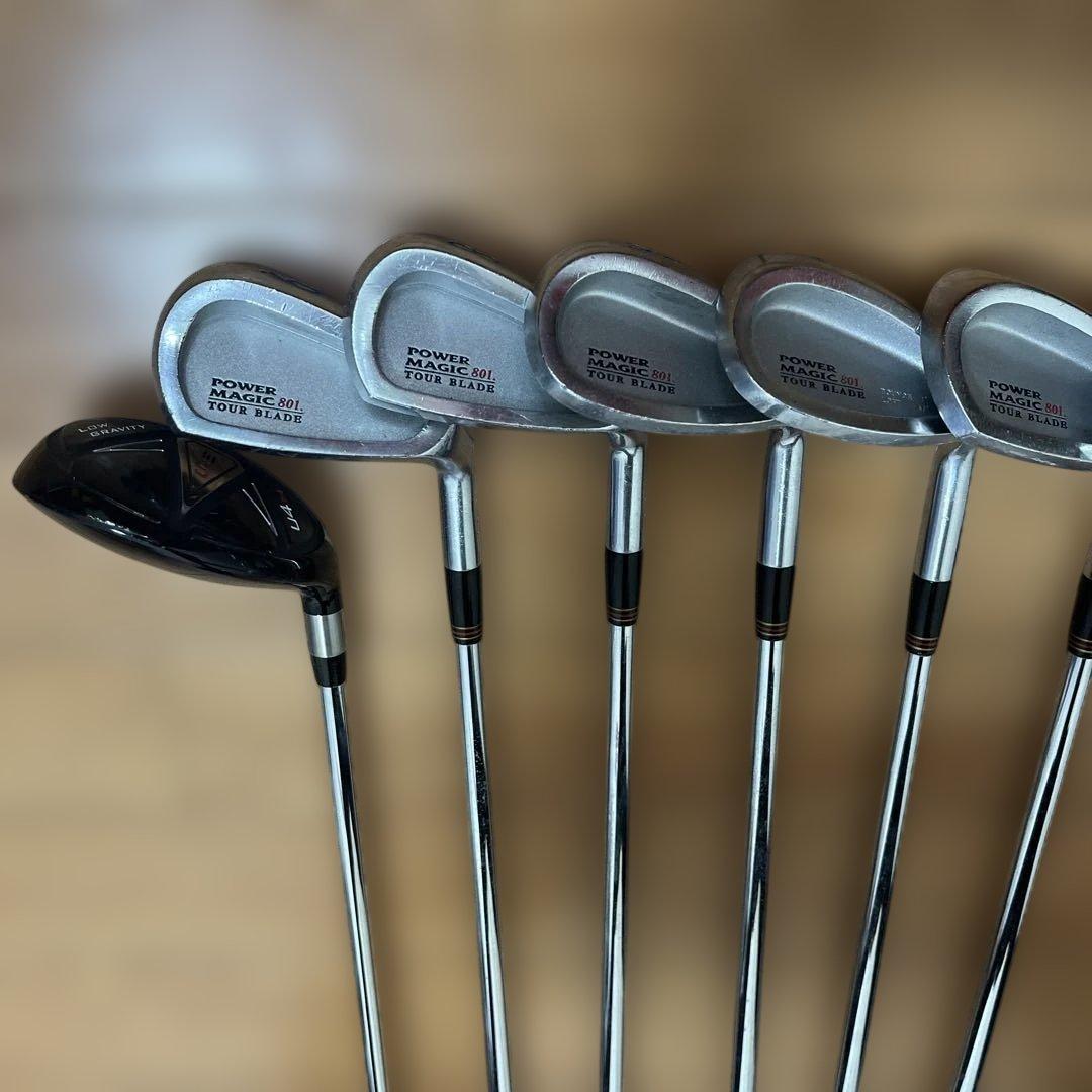 ゴルフクラブセット 赤 SRIXONケース付 15本