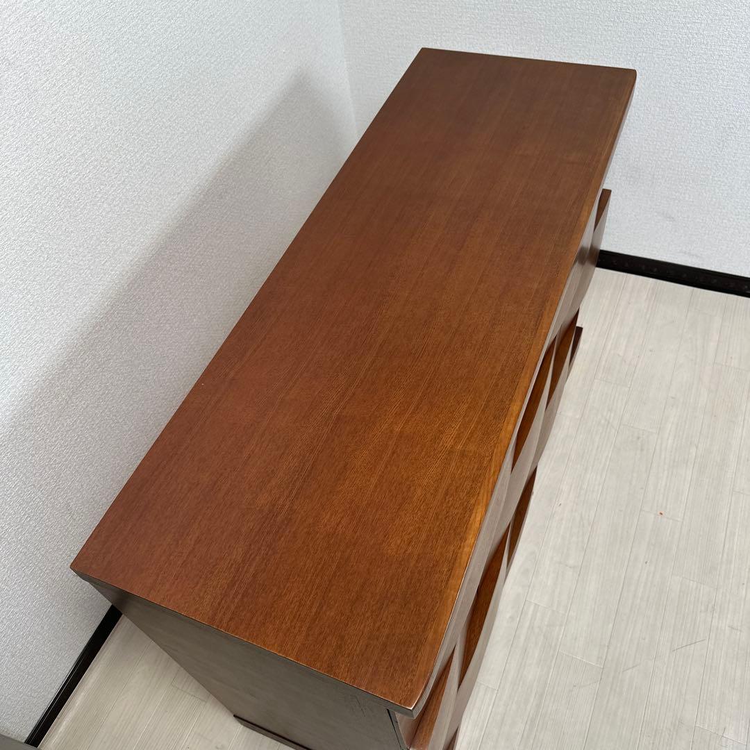 ACTUS アクタス取り扱い 佐藤工芸 チェスト 3段7杯 i4※