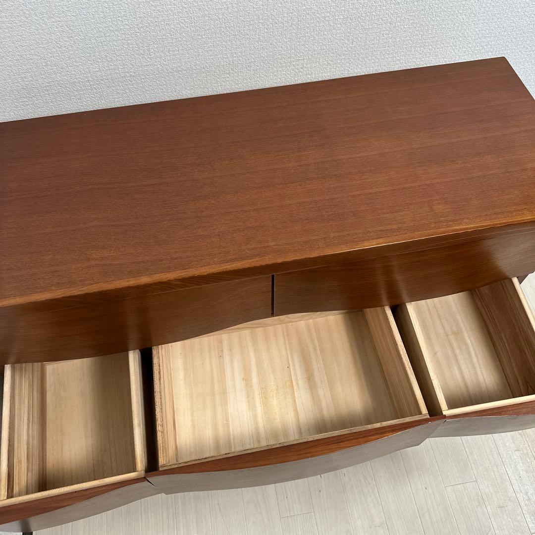 ACTUS アクタス取り扱い 佐藤工芸 チェスト 3段7杯 i4※