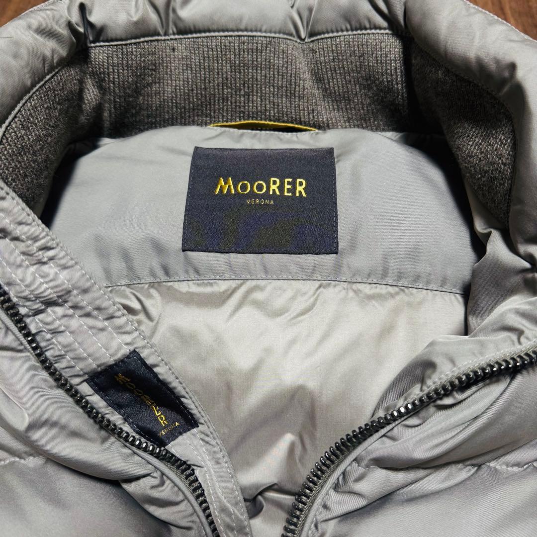 サイズ44　MOORER ムーレー　FIRE-WK ダウンベスト　グレージュ