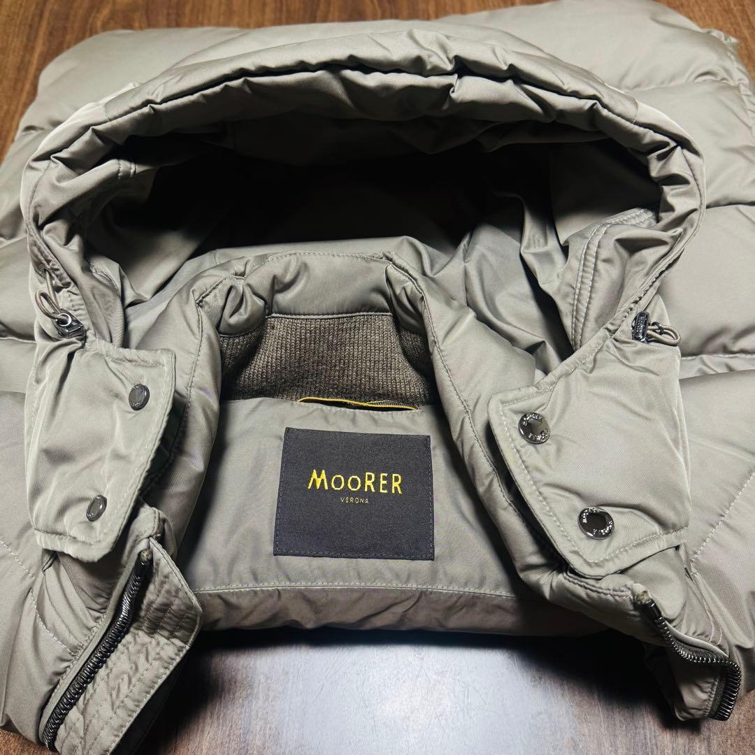 サイズ44　MOORER ムーレー　FIRE-WK ダウンベスト　グレージュ