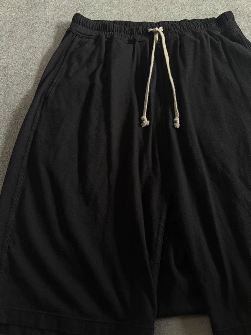 DRKSHDWリックオウエンスPODSポッズ ショートパンツ XS 黒ブラック