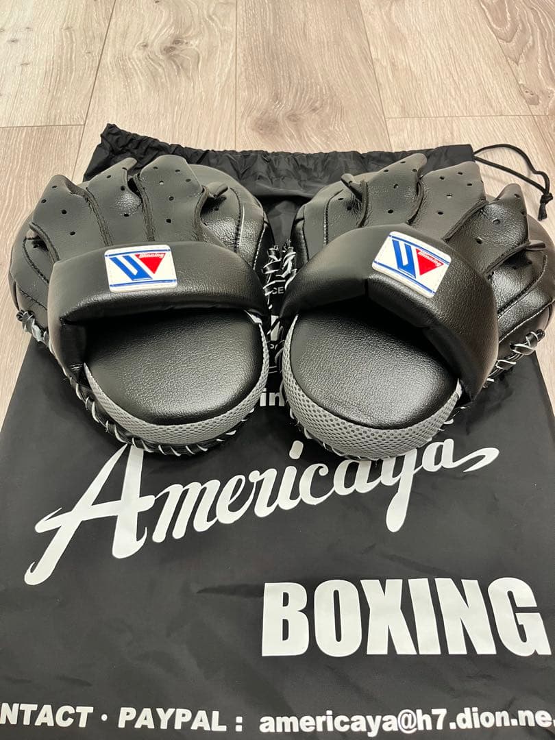 【新品未使用】Winning ウイニング パンチングミット CM-65 ブラック