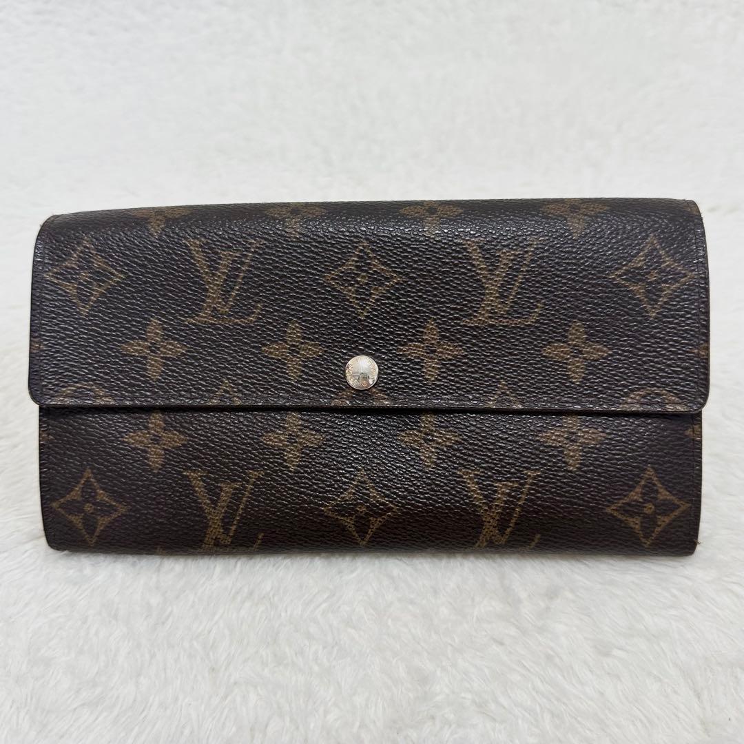 LOUIS VUITTON 長財布 ポルトフォイユサラ M61734 モノグラム