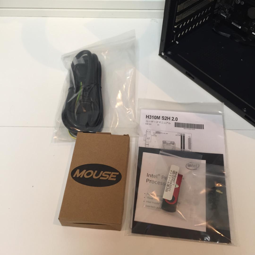 最終【軽作業向け】H310M S2H G4900 SSD Win11 オフィス付