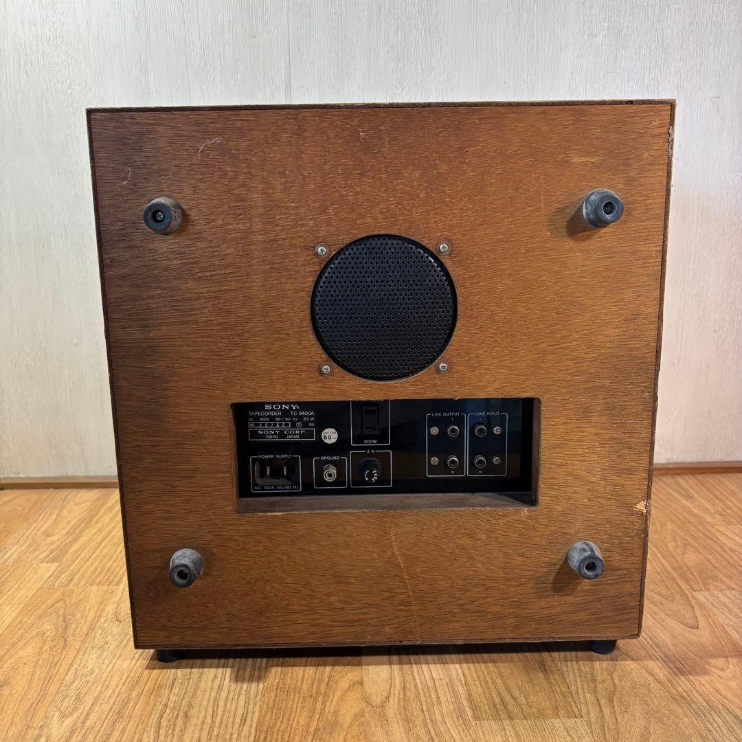 ソニー ステレオテープコーダー TC-9400A オープンリールデッキ ジャンク