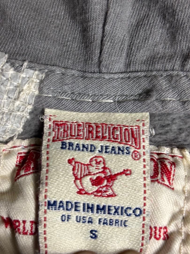 true religion パーカー Y2K グレー レディース