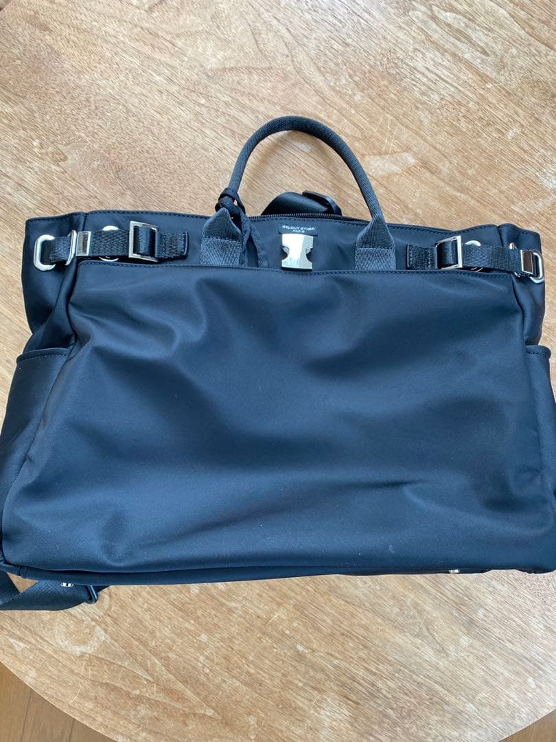 セレンエテールブラック ビジネスバッグ