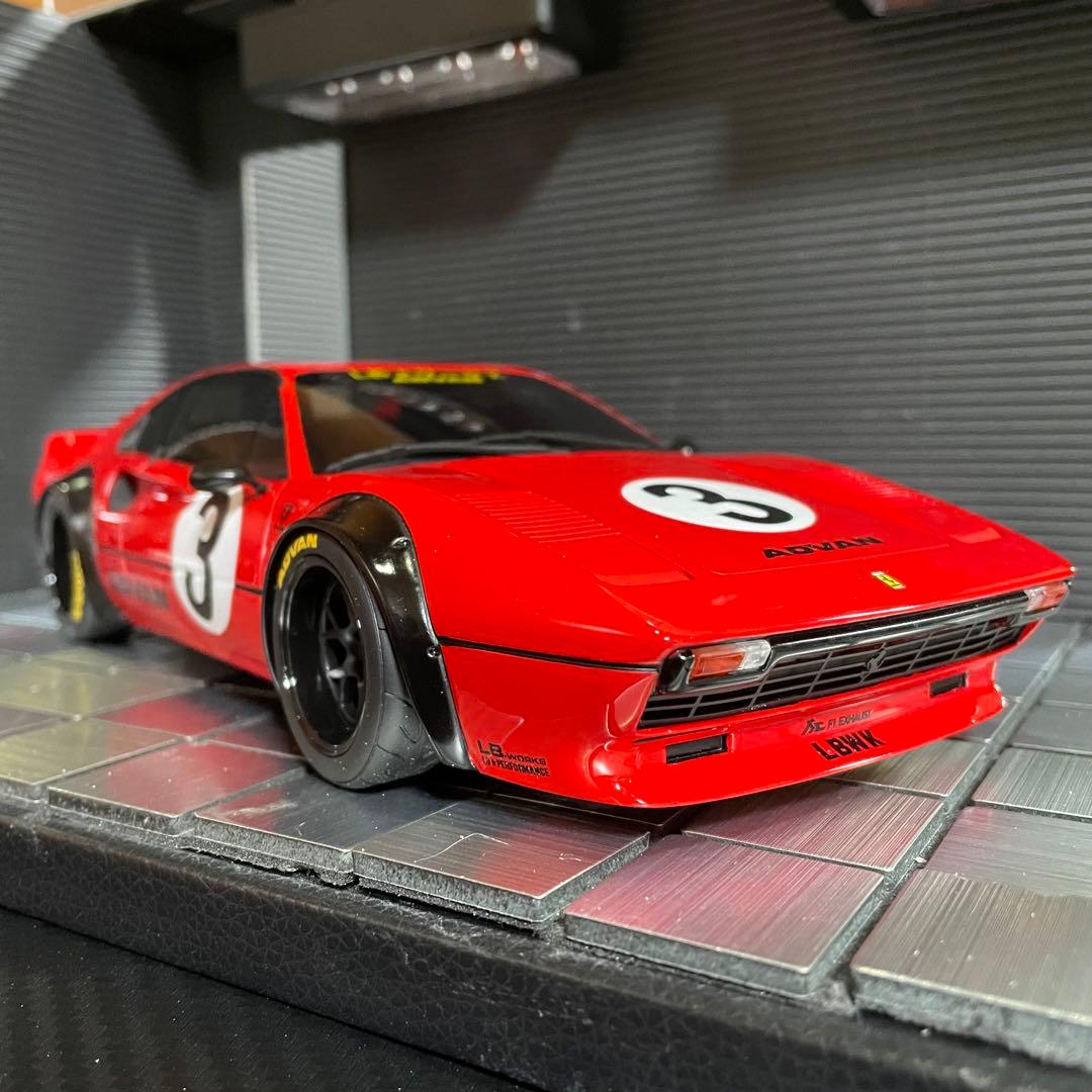 未展示品 GTスピリット1/18 LBワークス　フェラーリ308GTB