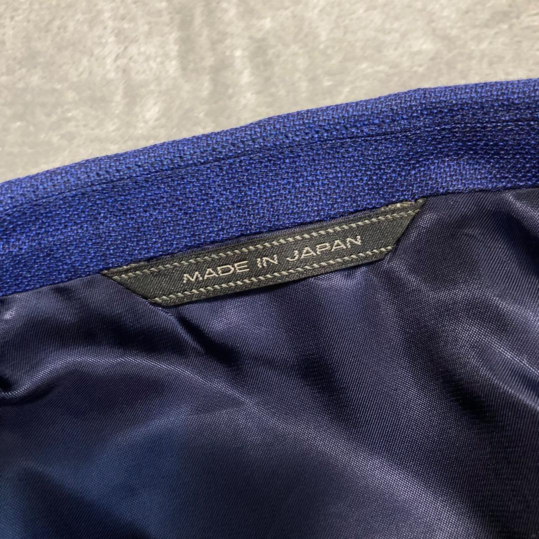 vatie DURBAN ロロピアーナ 紺ブレ シルク混 ネイビー A4