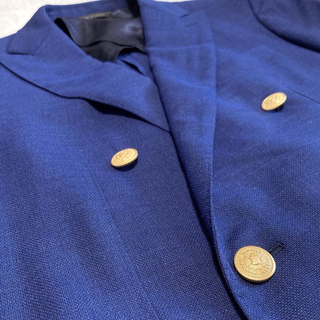 vatie DURBAN ロロピアーナ 紺ブレ シルク混 ネイビー A4