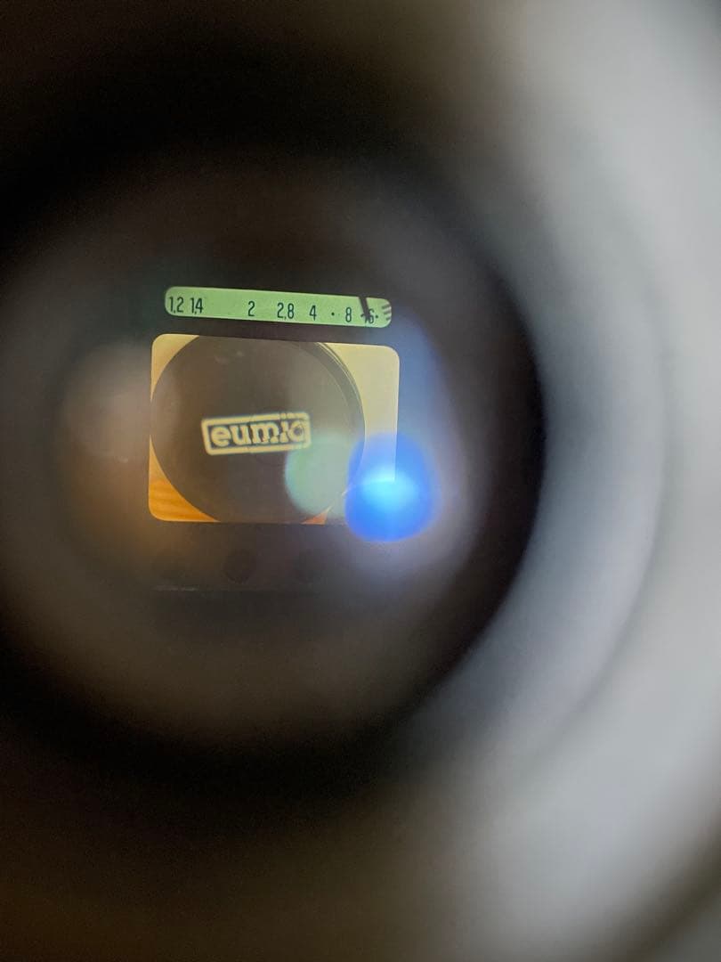 8ミリカメラ EUMIG sound125xl 広角アタッチメント付き　動作確認