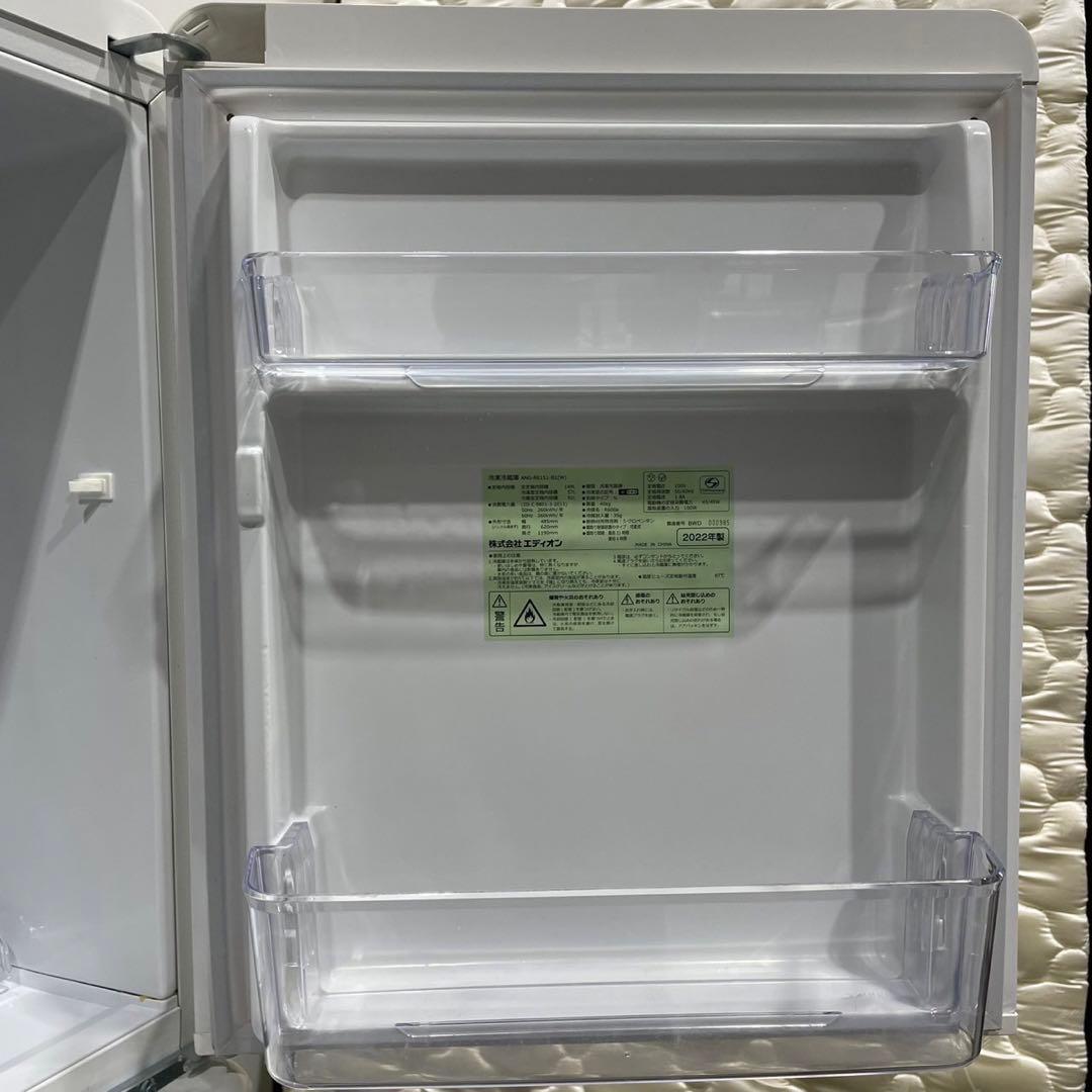eangle 冷蔵庫 ANG-RE151-B1(W)149L 2022No025