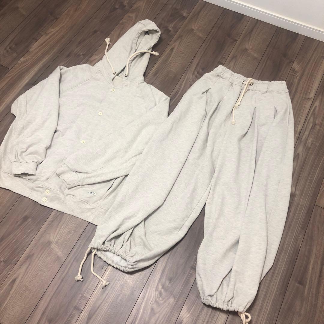 ANGLAN アングラン スウェット セットアップ