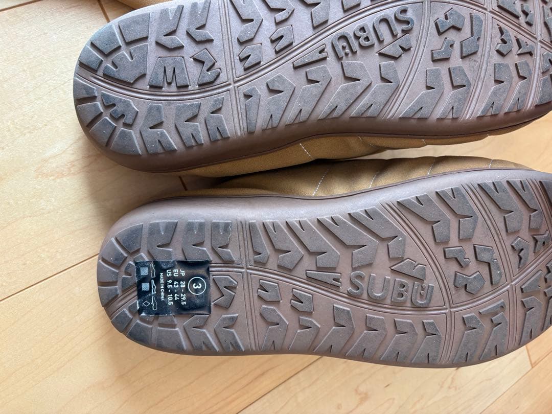 bPr BEAMS【別注】SUBU / フェイク ヌバック サンダル2025 ③