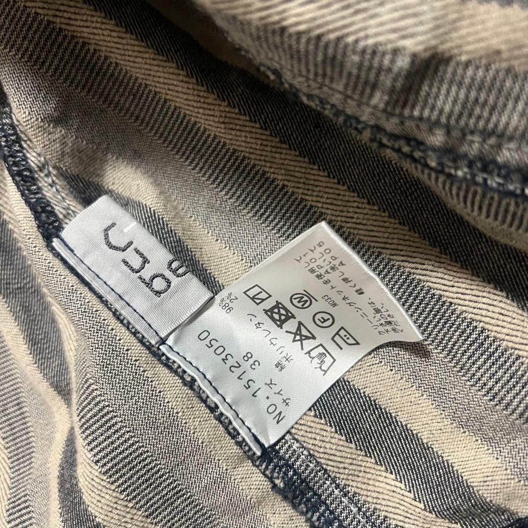 極美品 定価4.7万 2025 キューブキューブ デニムジャケット センソユニコ