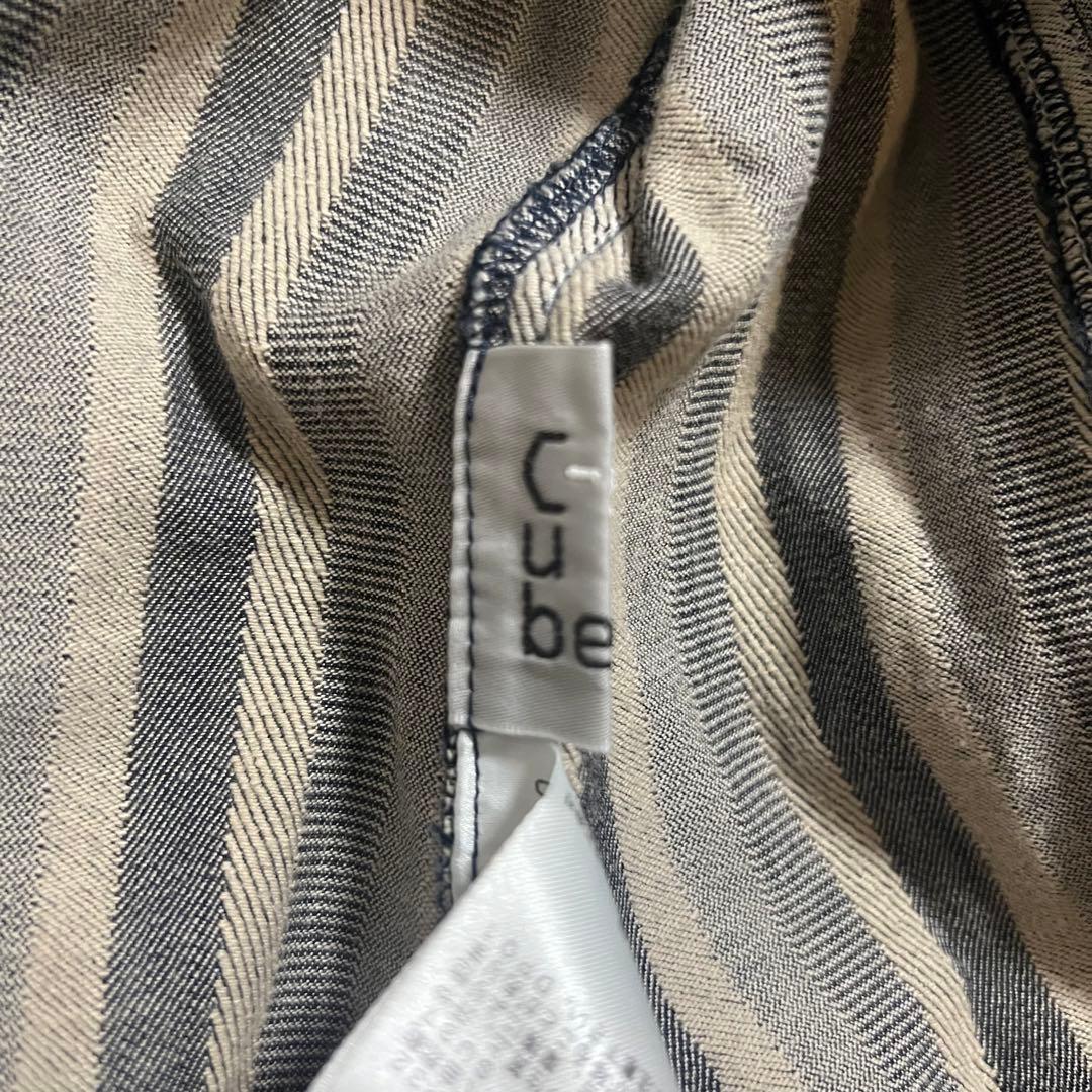 極美品 定価4.7万 2025 キューブキューブ デニムジャケット センソユニコ