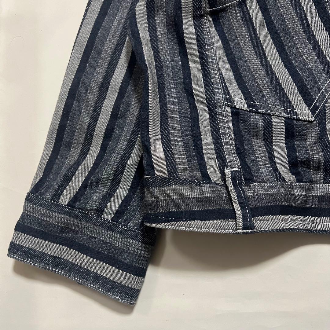 極美品 定価4.7万 2025 キューブキューブ デニムジャケット センソユニコ