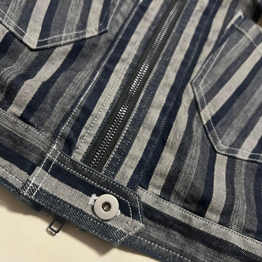 極美品 定価4.7万 2025 キューブキューブ デニムジャケット センソユニコ