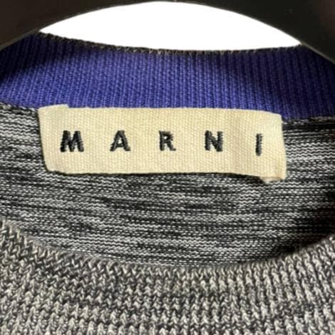 MARNI マルニ　バイカラーコットンニット