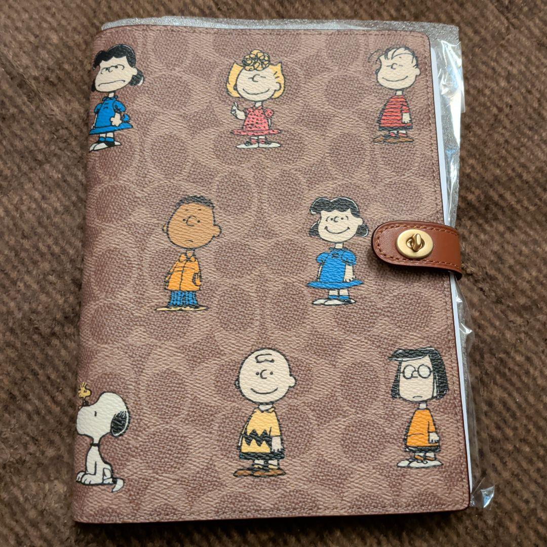 最終価格　新品♡超レア【COACH X PEANUTS】ノートブックスヌーピー