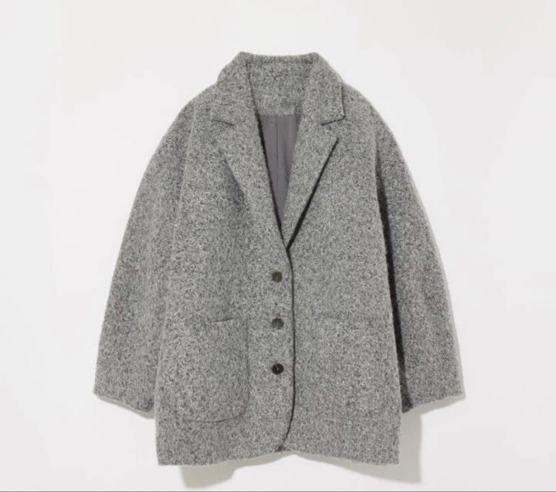 ジャケット・アウター Eaphi SOFT WOOL TAILOR COAT gray