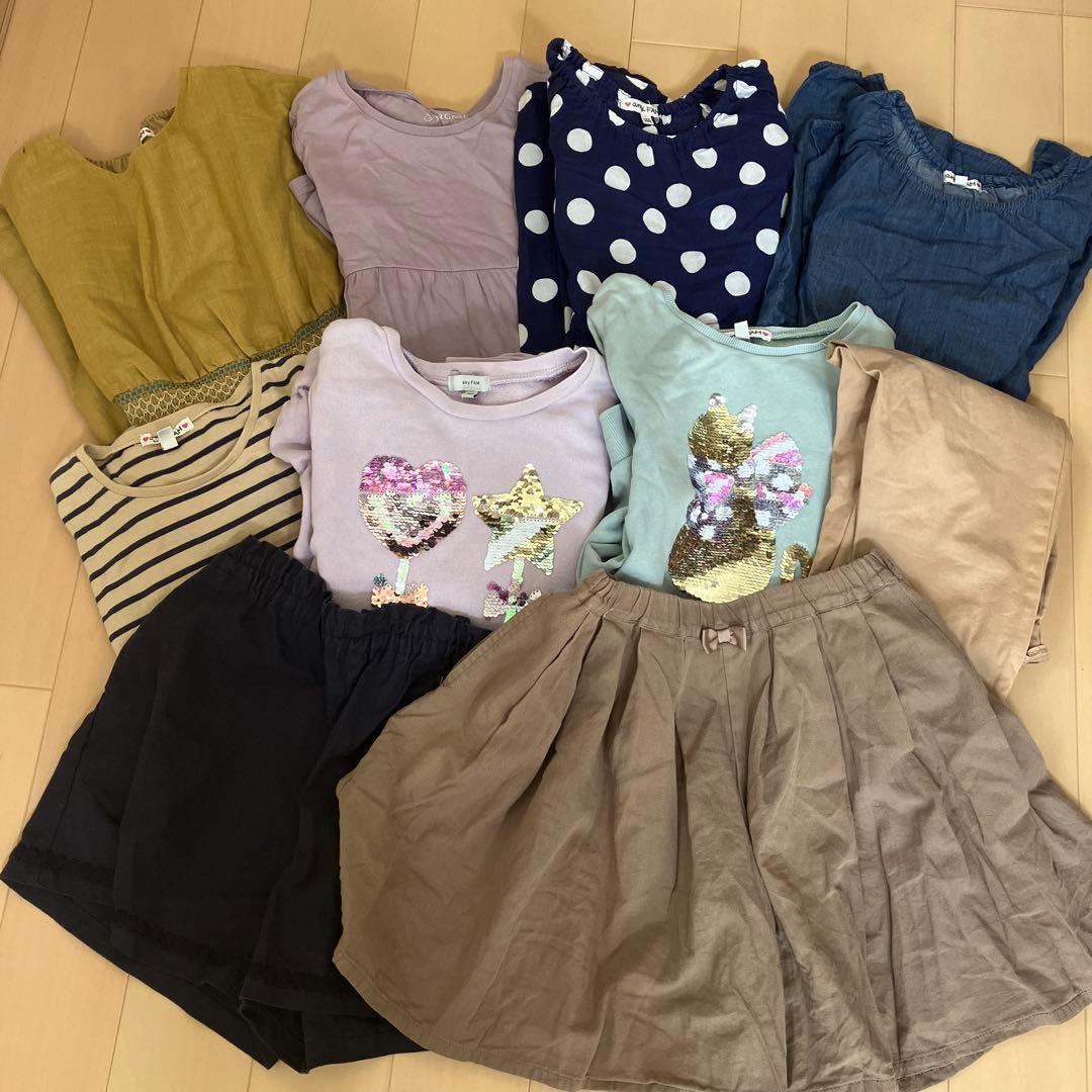 (silk)anyFAM 春夏キッズ服　140&150cm 21点セット