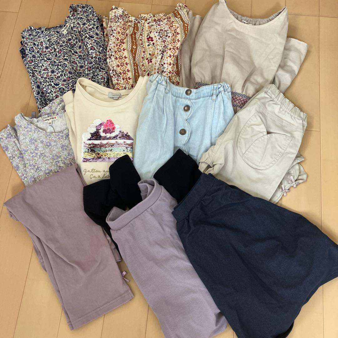 (silk)anyFAM 春夏キッズ服　140&150cm 21点セット