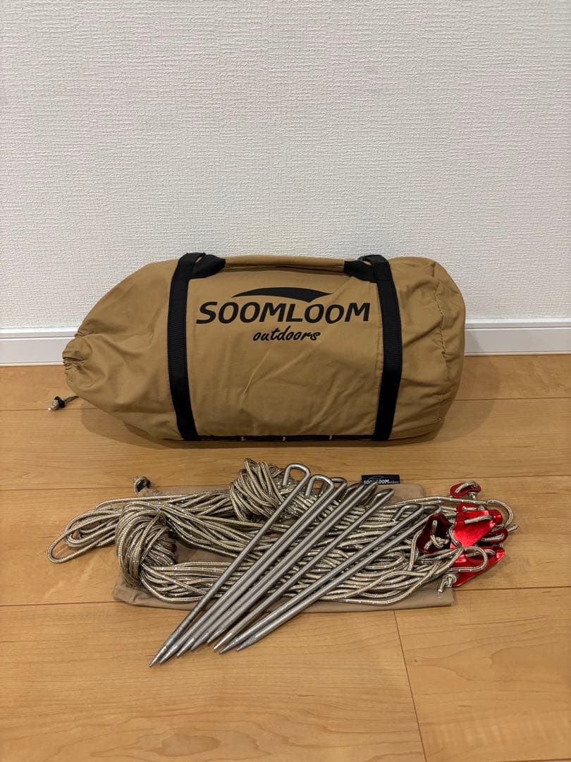 【美品】SOOMLOOM Adranus タープ 4.2×5.4m
