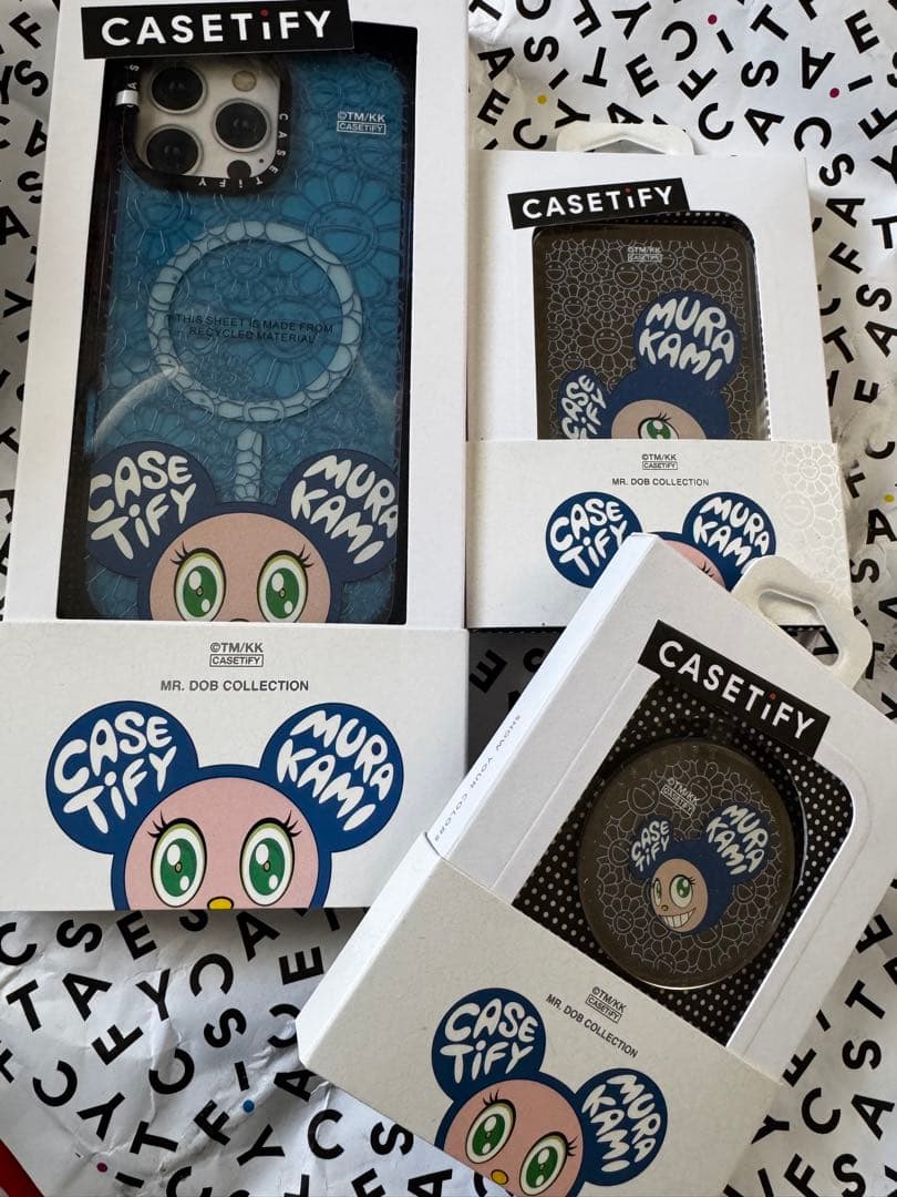 新品CASETiFY 村上隆 iPhone16promaxケース➕スタンド2ケ