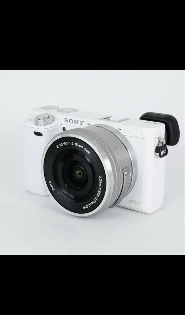 SONY α6000美品 ミラーレスカメラ - WHITE