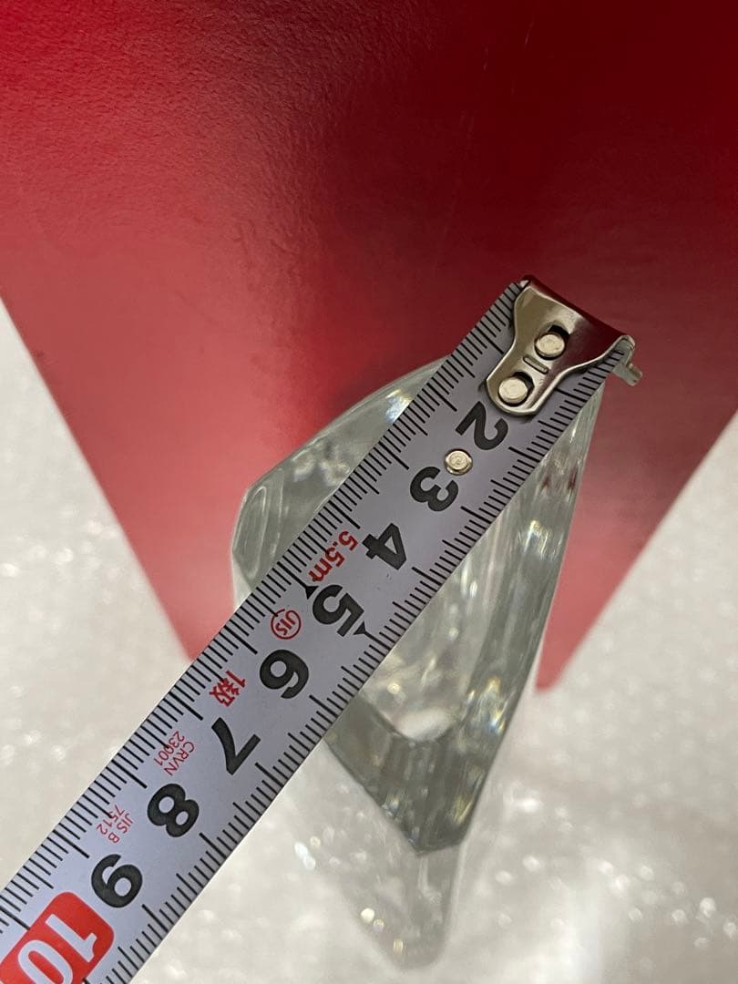 Baccarat バカラ ローズ フラワーベース一輪挿し　箱付