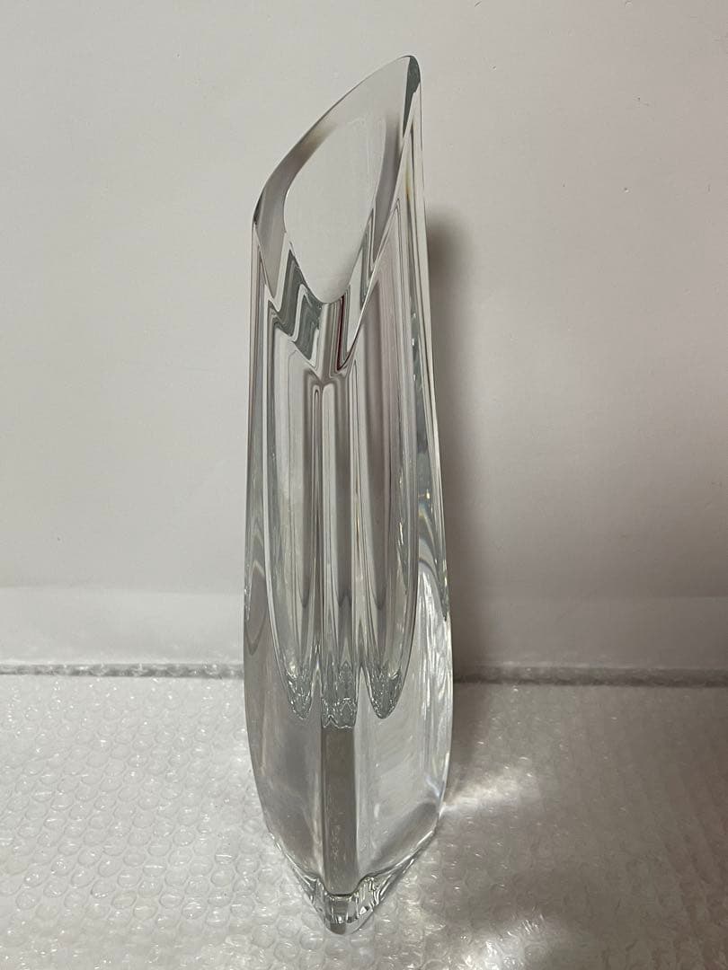 Baccarat バカラ ローズ フラワーベース一輪挿し　箱付