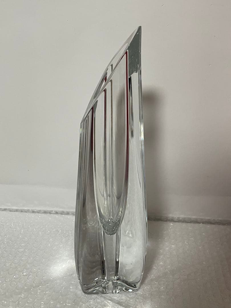 Baccarat バカラ ローズ フラワーベース一輪挿し　箱付