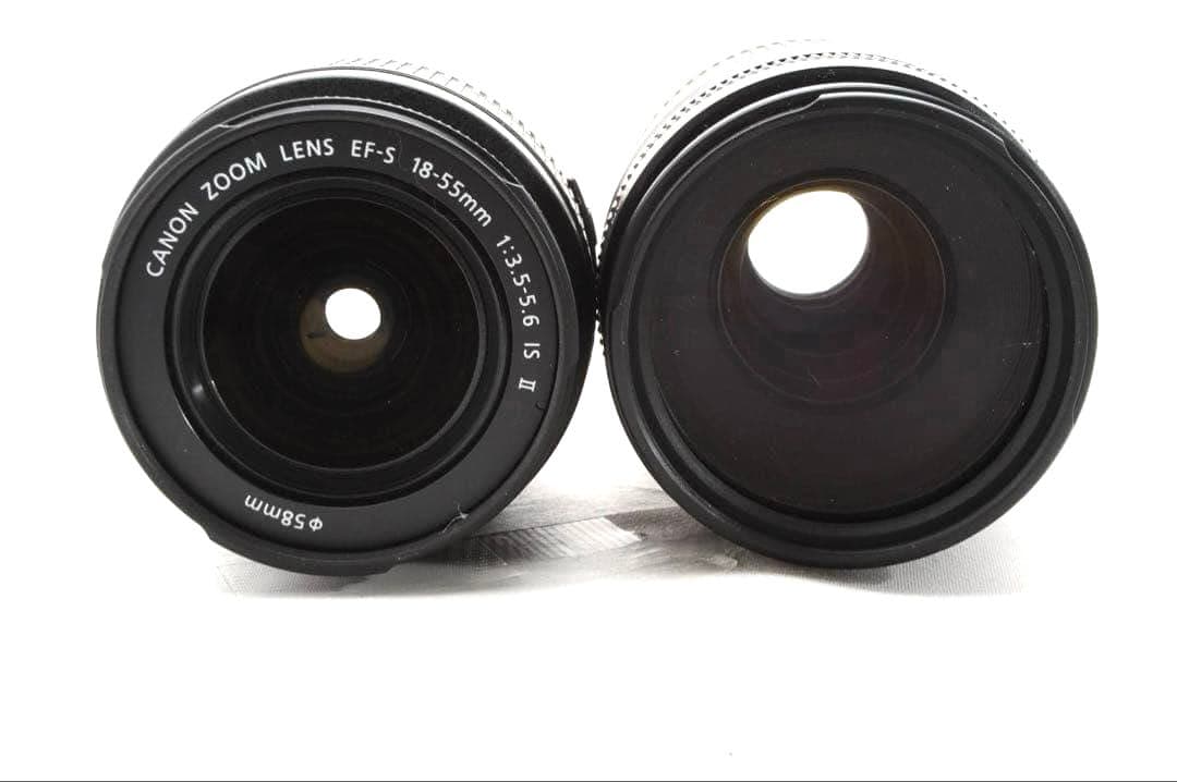 Canon EOS 60D✨一眼レフカメラ スマホ転送　ダブルズームキット