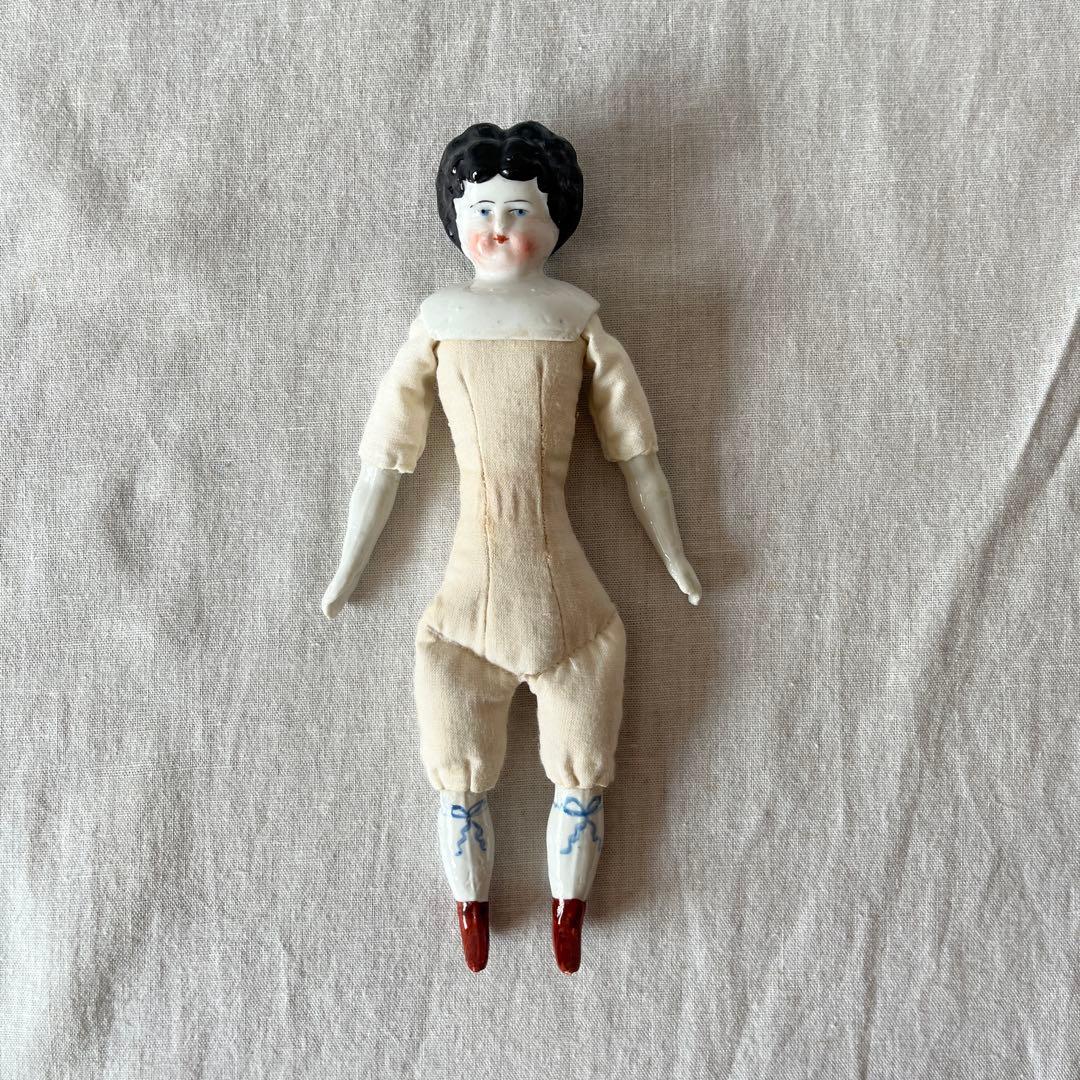 アンティーク　チャイナヘッドドール　ドイツ