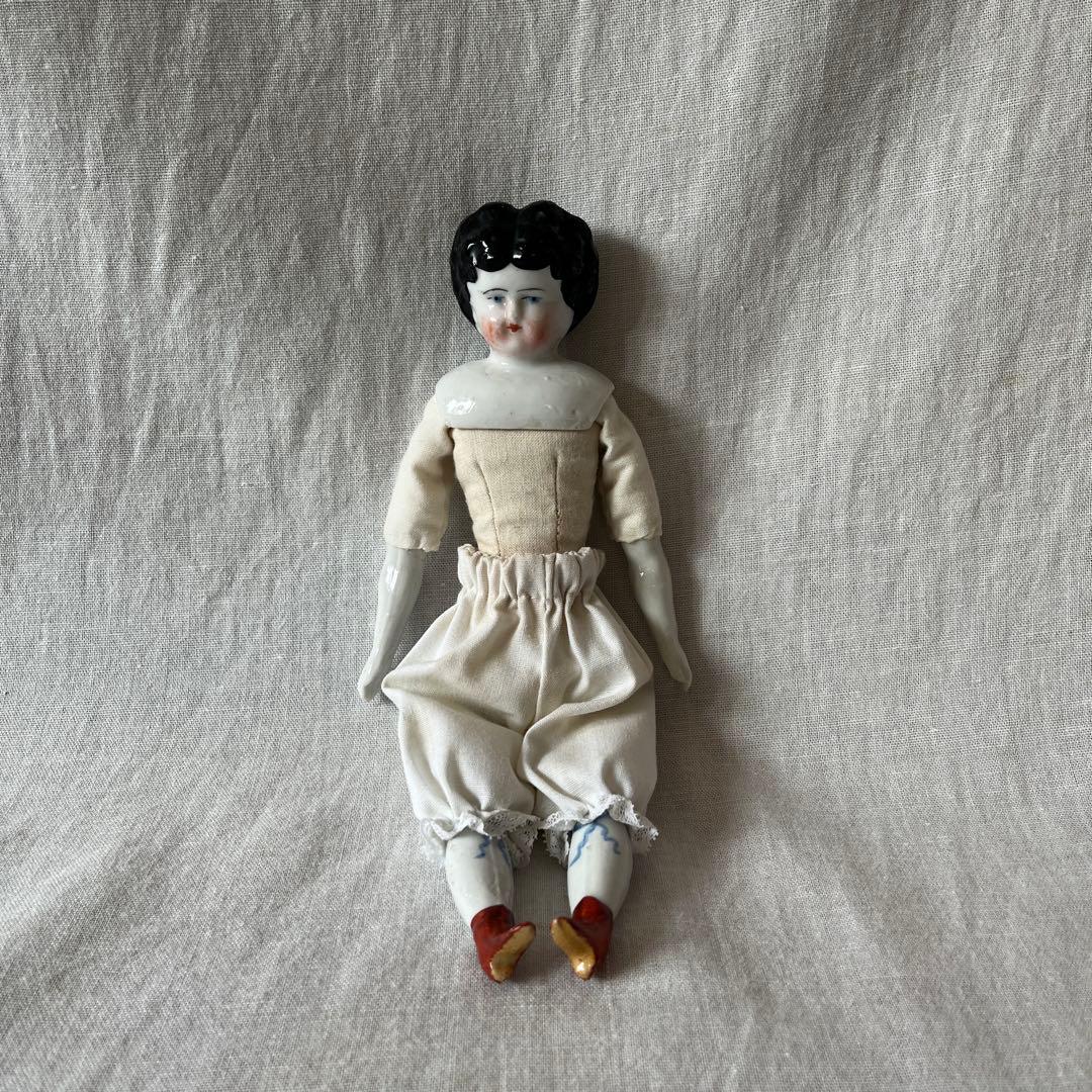 アンティーク　チャイナヘッドドール　ドイツ