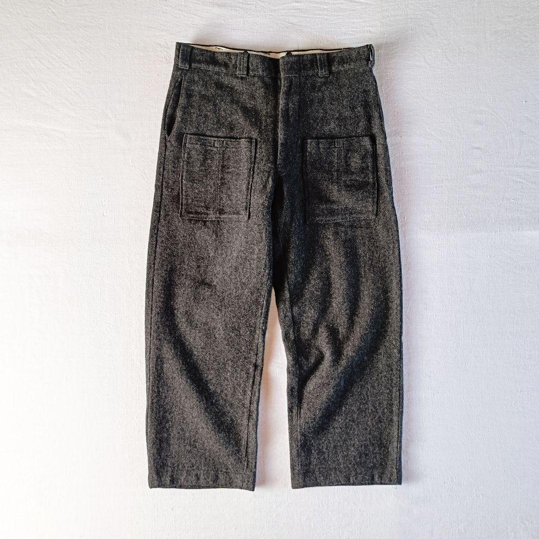 80s Woolrich ヘリンボーン ウール ブッシュパンツ