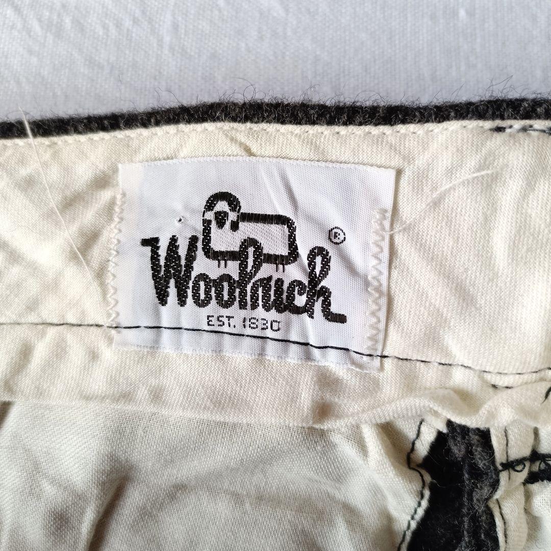 80s Woolrich ヘリンボーン ウール ブッシュパンツ