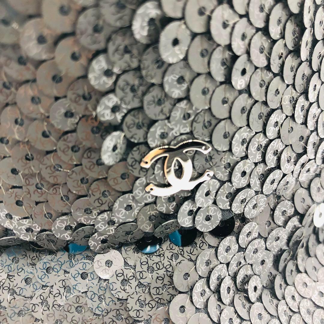 専用取り置き✨20万 未使用 シャネル スパンコールハット 23クルーズ 黒