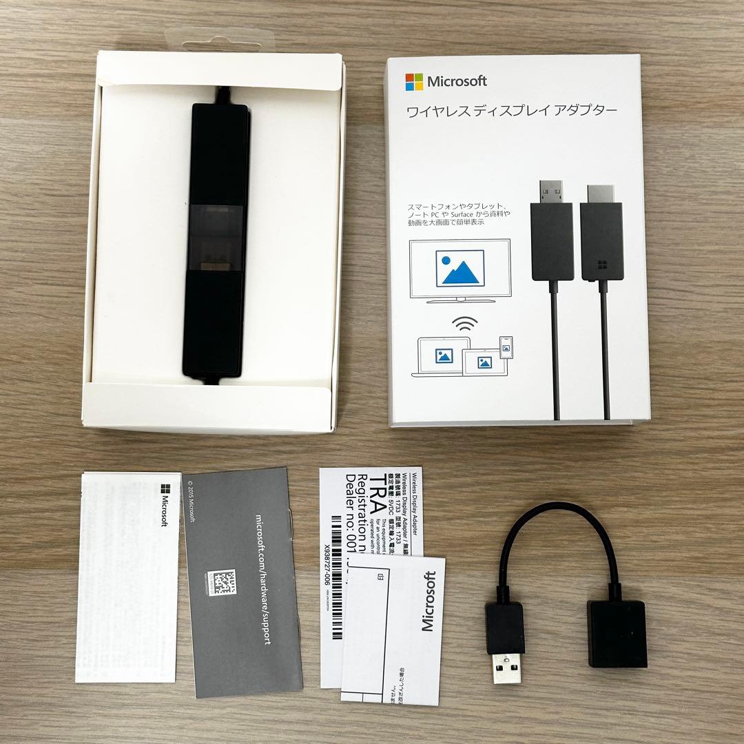 純正✨ MICROSOFT P3Q-00009 ワイヤレスディスプレイアダプター