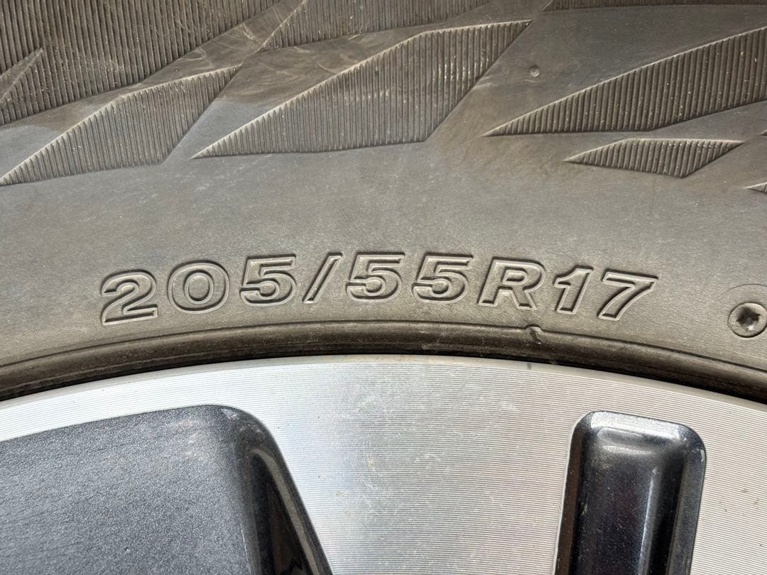 日産キックスeパワー 純正ホイール 205/55R17 スタッドレス 4本セット